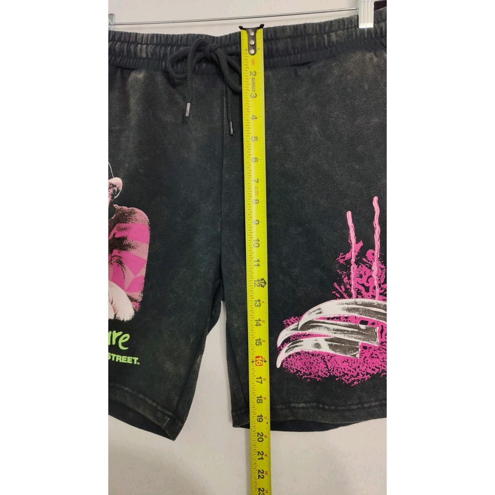 Friday The 13th Mens' Movie Film Jason‎ Mask Horror Fabric Shorts Size M Medium - Picture 5 of 6